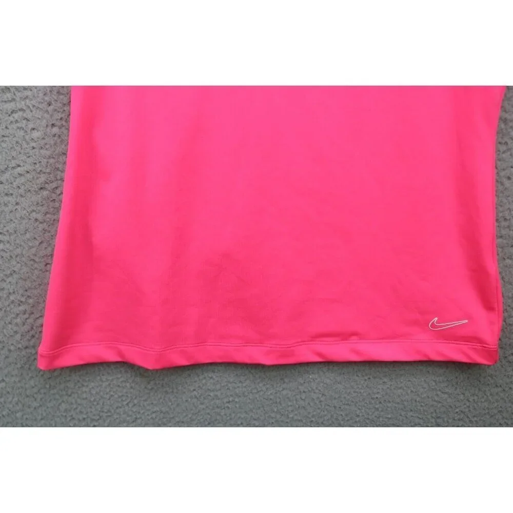 Nike Golf Bright Pink Dri-Fit Sleeveless Tunic-Size Medium-New with Tags-Golf